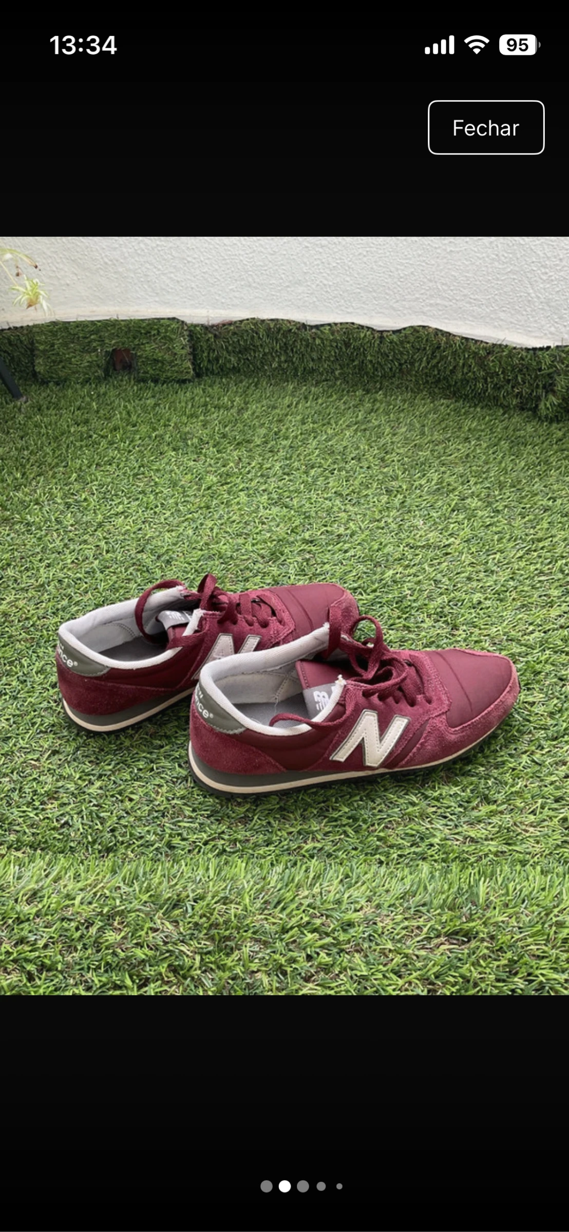 Tenis NewBalance burdeos – photo 2